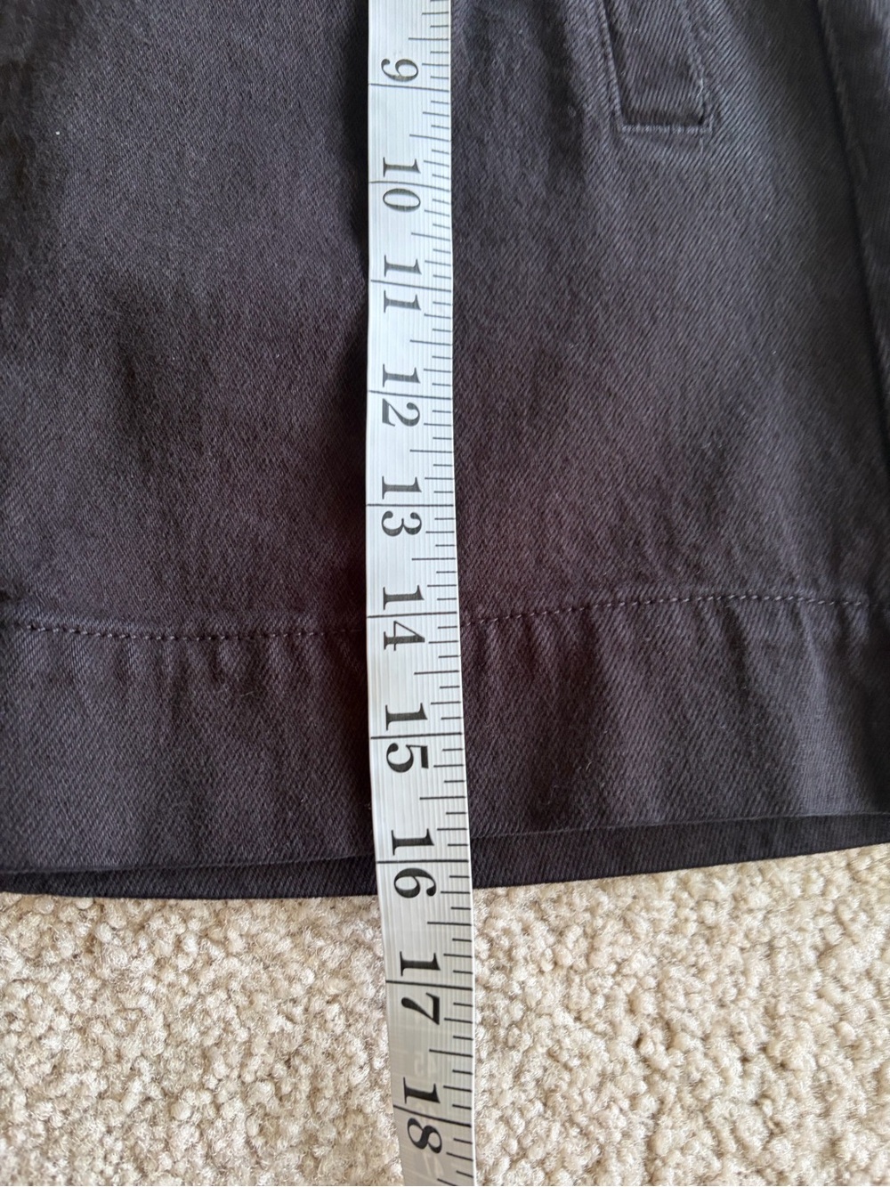 Seventy + Mochi 26 Anthropologie Black Sailor Button Mini pockets Skirt sz 4 NWT - Picture 13 of 13